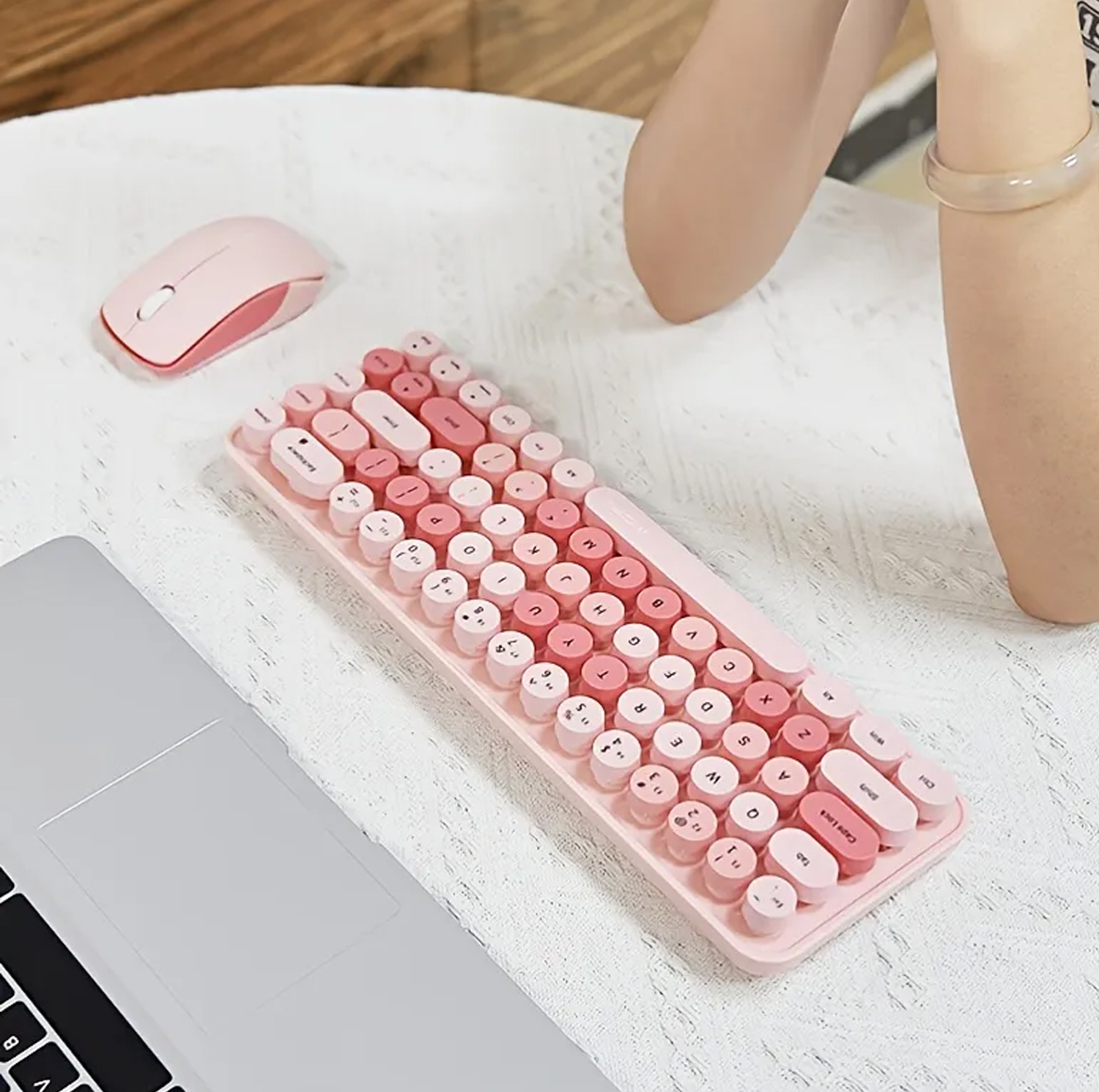 کیبورد و ماوس بی سیم مافی مدل I bean، سوییچ ممبران، Tenkeyless