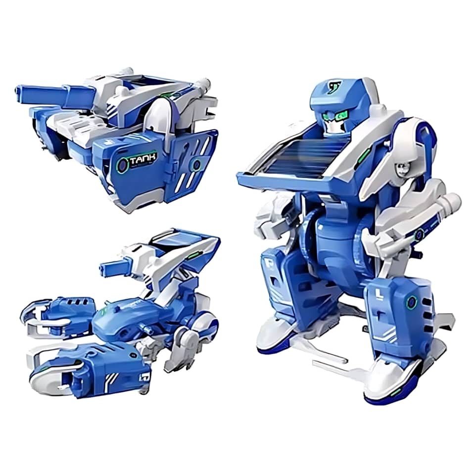 ربات ناب سل مدل آموزشی سولار خورشیدی 3 در 1 SOLAR ROBOT 3IN1 EDUCATIONAL DIY SOLAR KIT