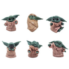 فیگور طرح یودا مدل Starwars 10 ارتفاع 6 سانتیمتر مجموعه 10 عددی