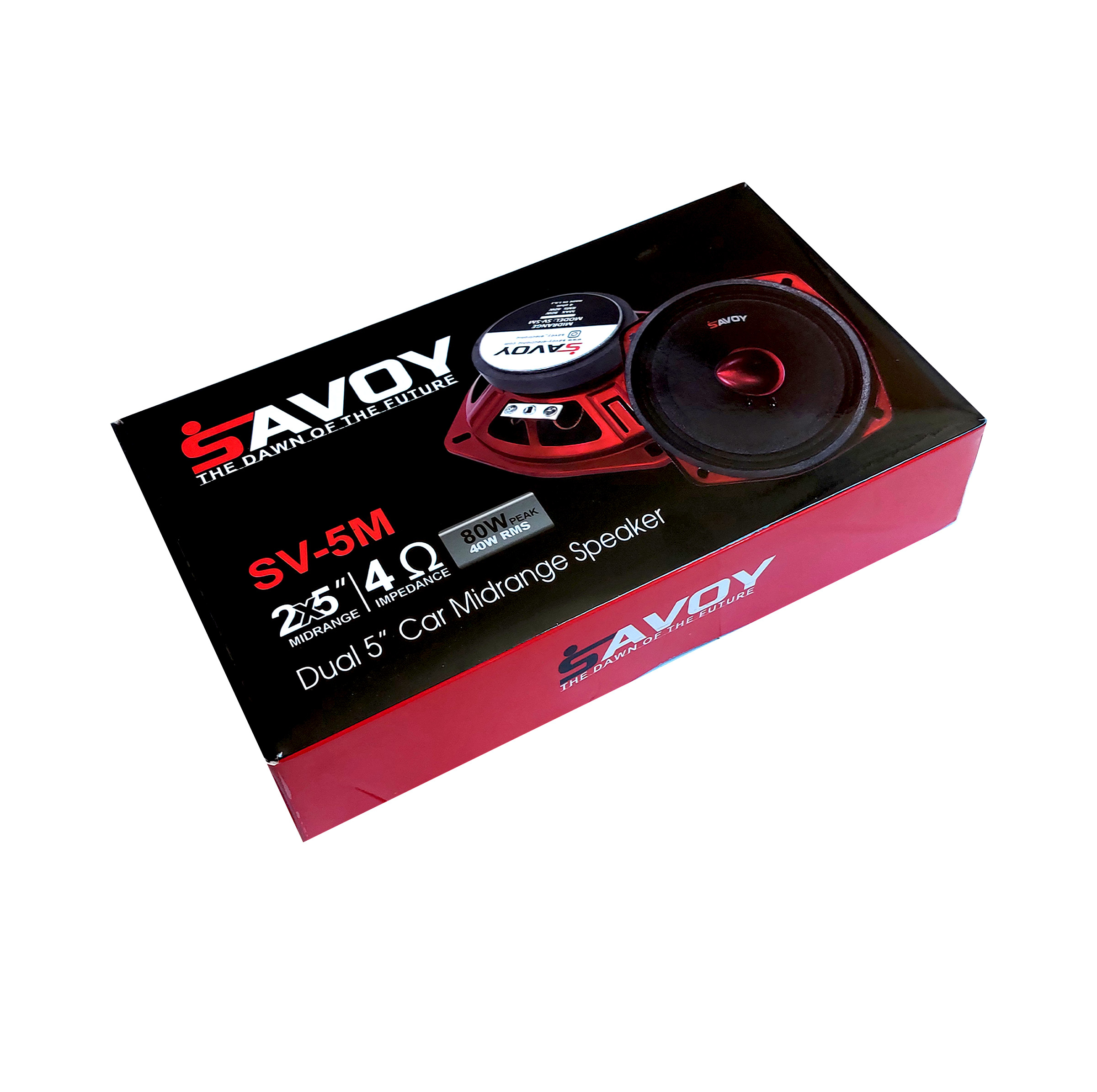 میدرنج پشت خودرو ساووی مدل SV-5 M سایز 5 اینچ بسته2 عددی