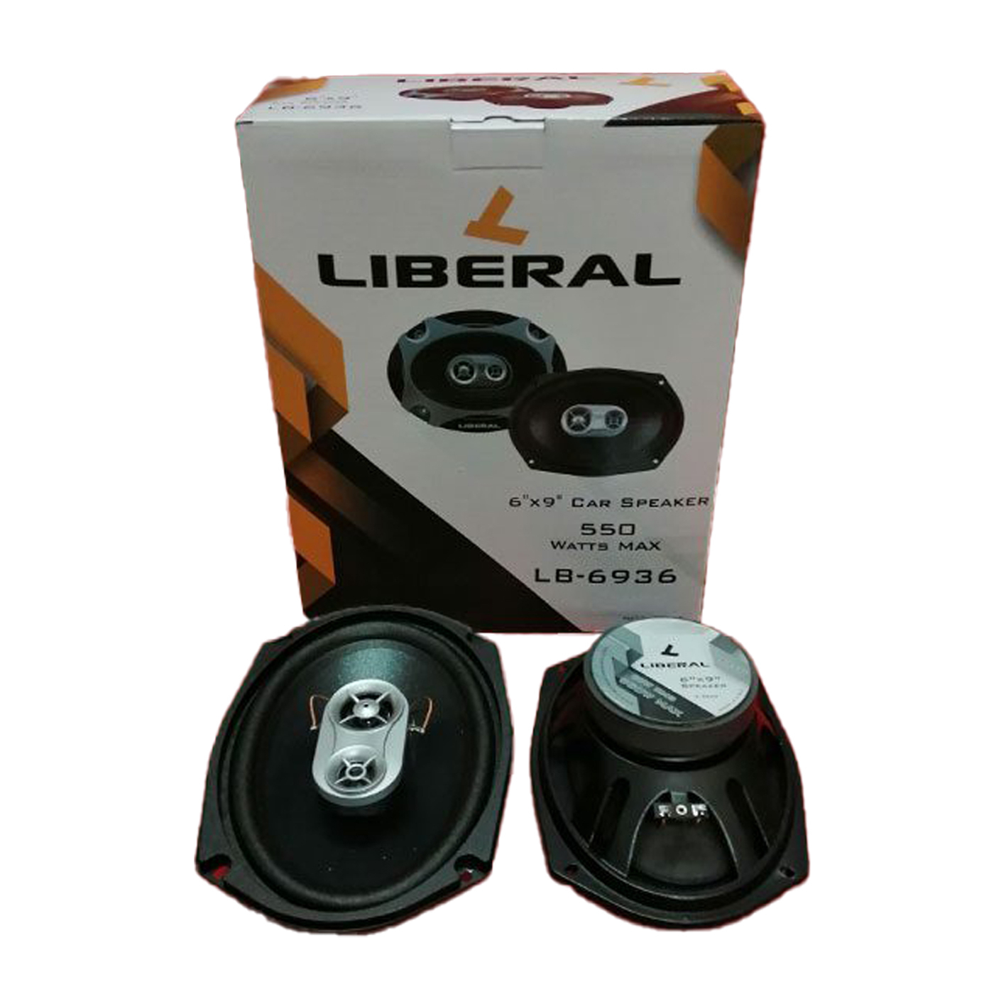 اسپیکر پشت خودرو لیبرال مدل Li-6936 سایز 6x9 اینچ بسته دوعددی