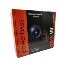 ساب ووفر پشت خودرو پاوربیس مدل PB-1208 سایز 12 اینچ