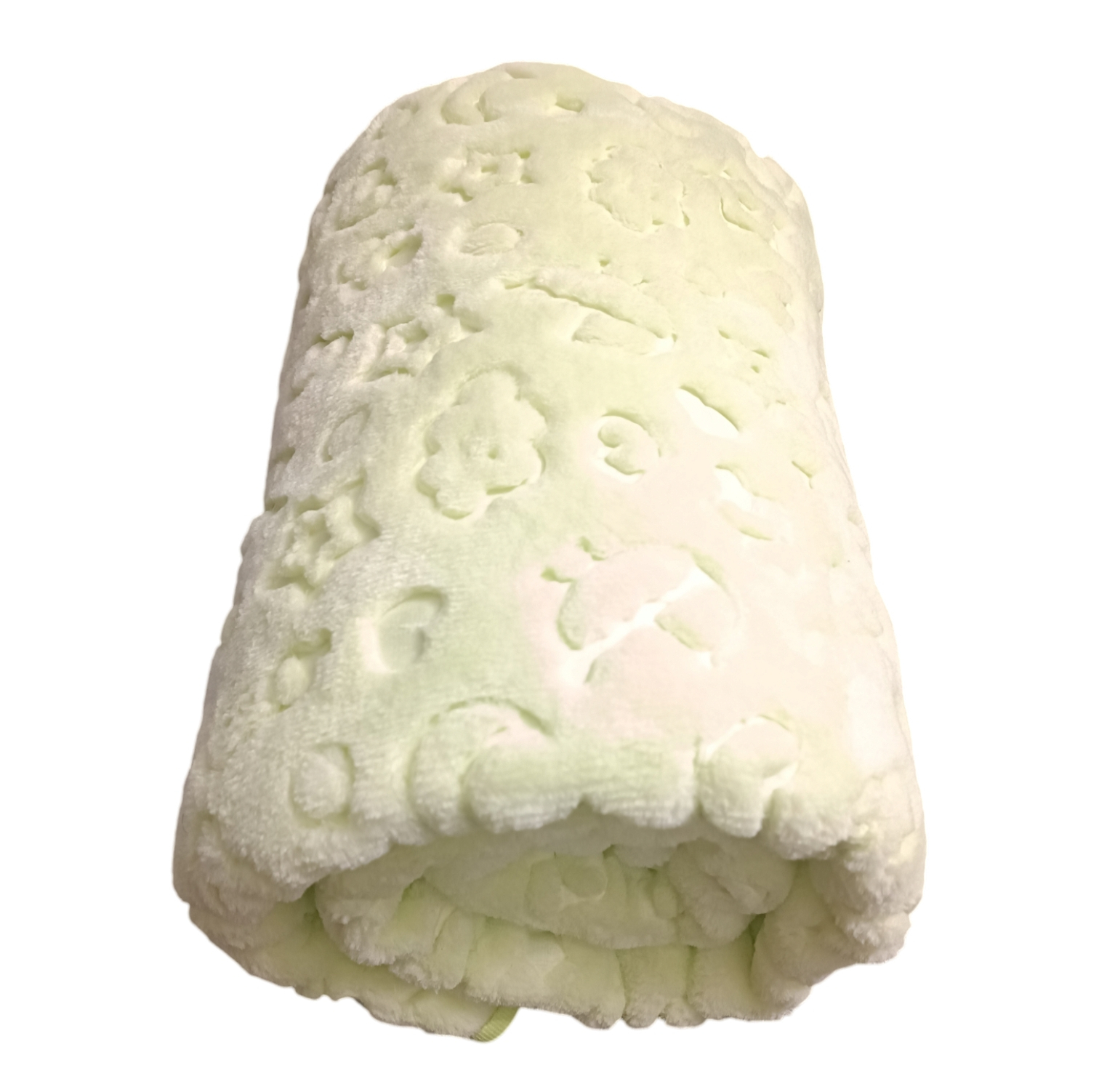 پتو کودک و نوزاد ازدیلک مدل Embos Yesil سایز 120×100 سانتی متر