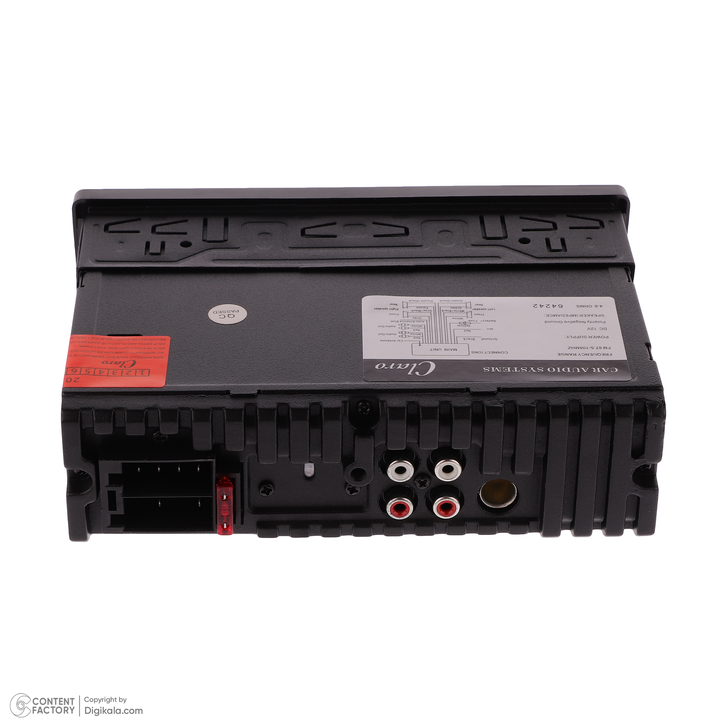 پخش کننده خودرو کلارو مدل CL-6301