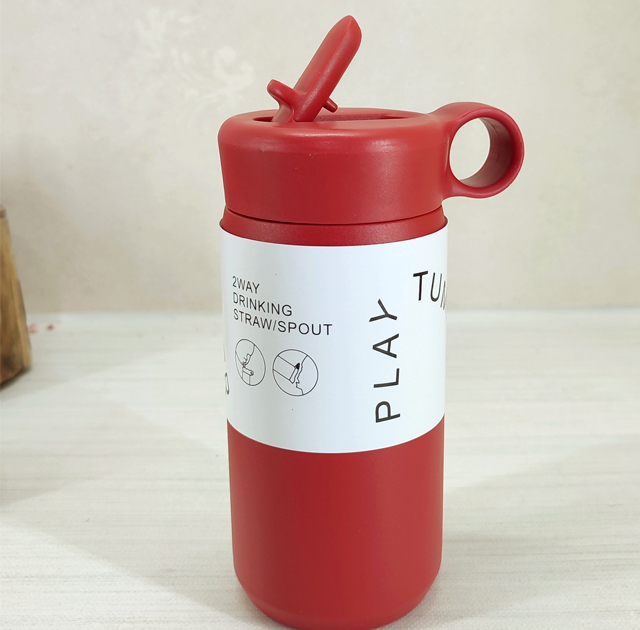 ماگ سفری مدل TUMBLER نی دار گنجایش 0.35 لیتر