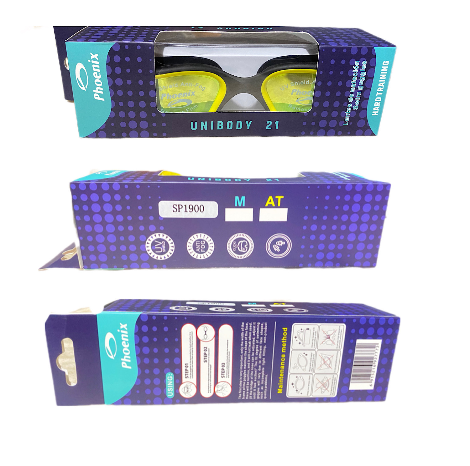 عینک شنا فونیکس مدل Sp1900