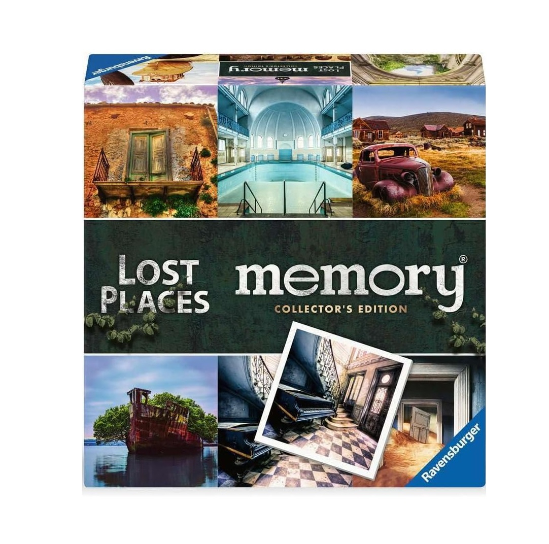 بازی فکری راونزبرگر مدل Memory Lost Places کد  23499 مناسب برای 6 سال به بالا