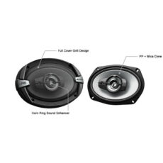 اسپیکر خودرو جی وی سی مدل CS-DR693 بسته دو عددی