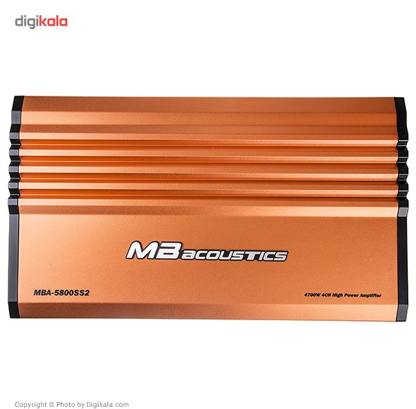 آمپلی فایر خودرو ام بی آکوستیکس مدل MBA-5800SS2