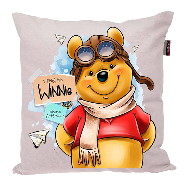 کوسن کودک ناریکو طرح وینی پو کد 04370