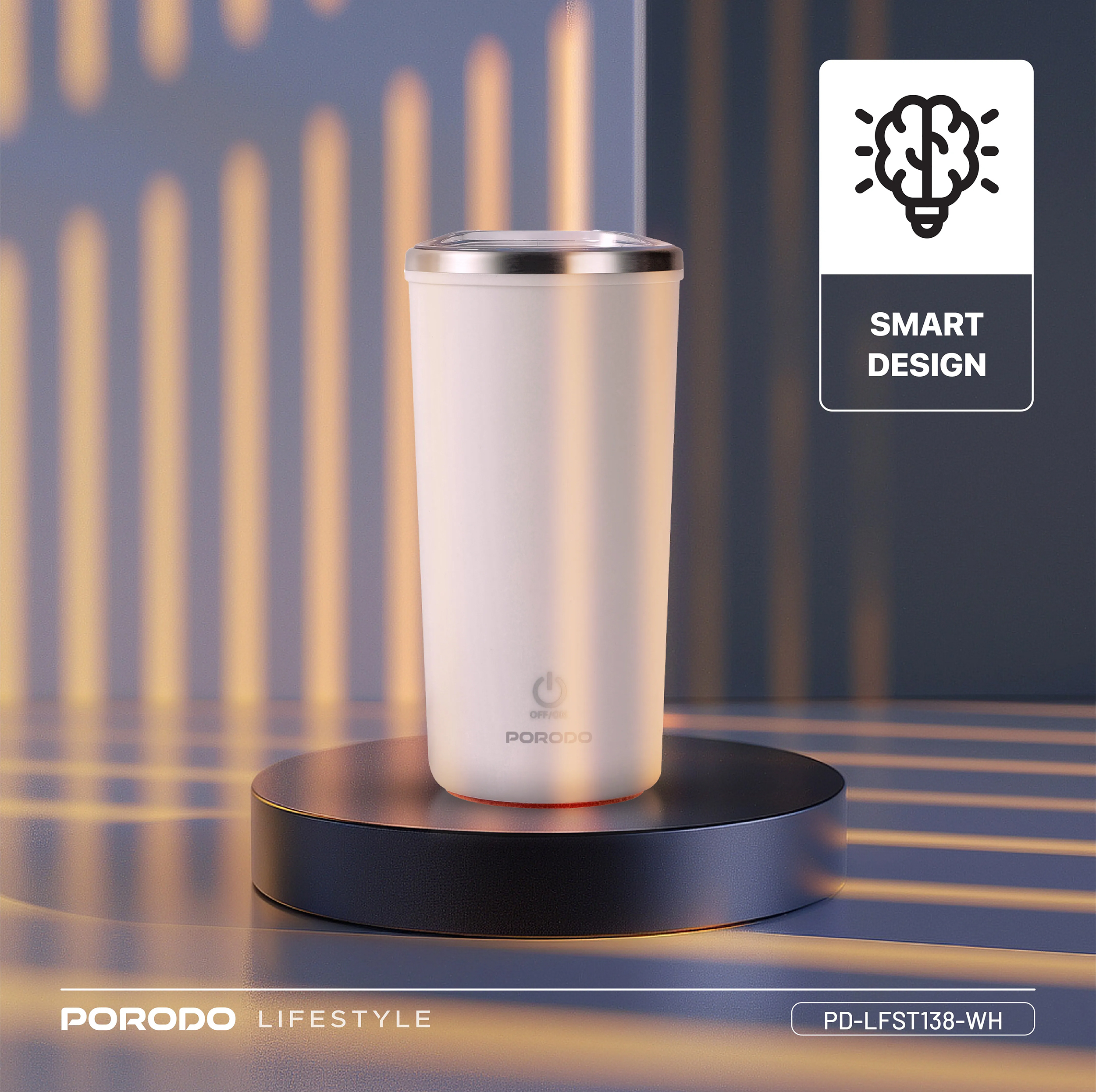 تراول ماگ پرودو مدل PDLFST138BK گنجایش 0.4 لیتر