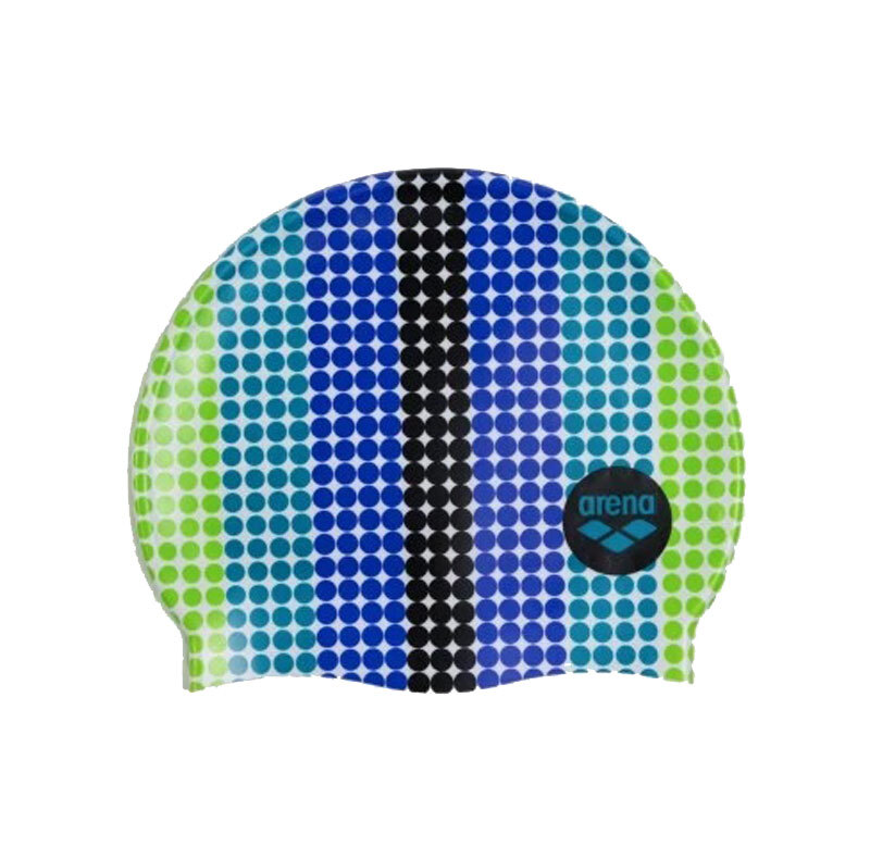 کلاه شنا بچگانه آرنا مدل Circle Stripe JR