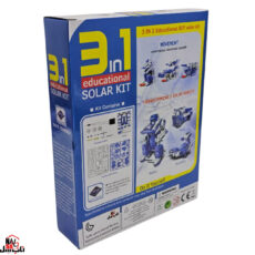 ربات ناب سل مدل آموزشی سولار خورشیدی 3 در 1 SOLAR ROBOT 3IN1 EDUCATIONAL DIY SOLAR KIT