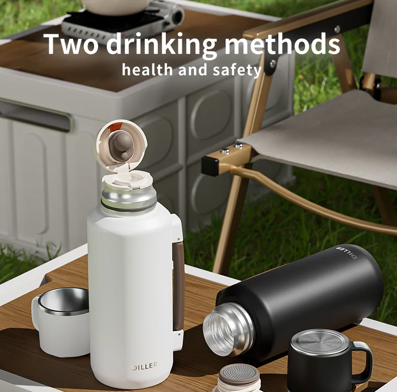 فلاسک دیلر مدل VACUUM CUP D9289 گنجایش 1 لیتر