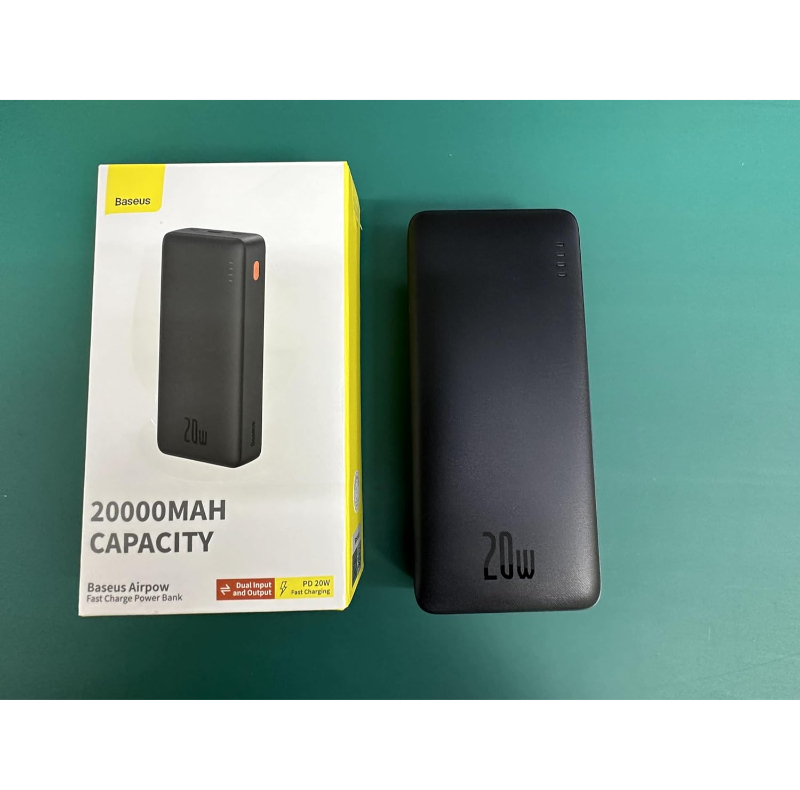 پاوربانک بیسوس مدل Airpow PPAP20K ظرفیت 20000 میلی آمپر ساعت
