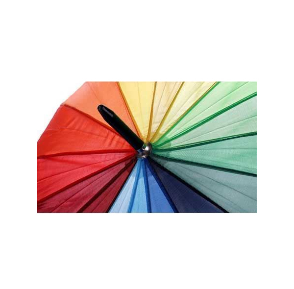 چتر مدل رنگین کمان کد 1003