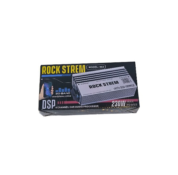 آمپلی فایر خودرو 4 کانال مدل ROCKSTREM963