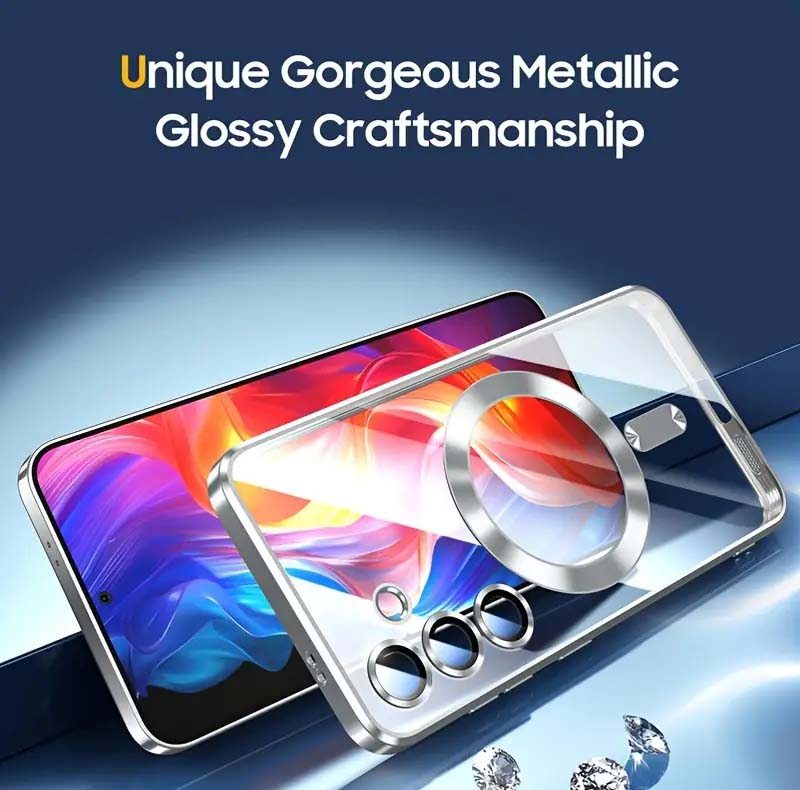 کاور موکولو مدل LUX MagSafe Strap مناسب برای گوشی موبایل سامسونگ Galaxy S23 FE همراه با بند
