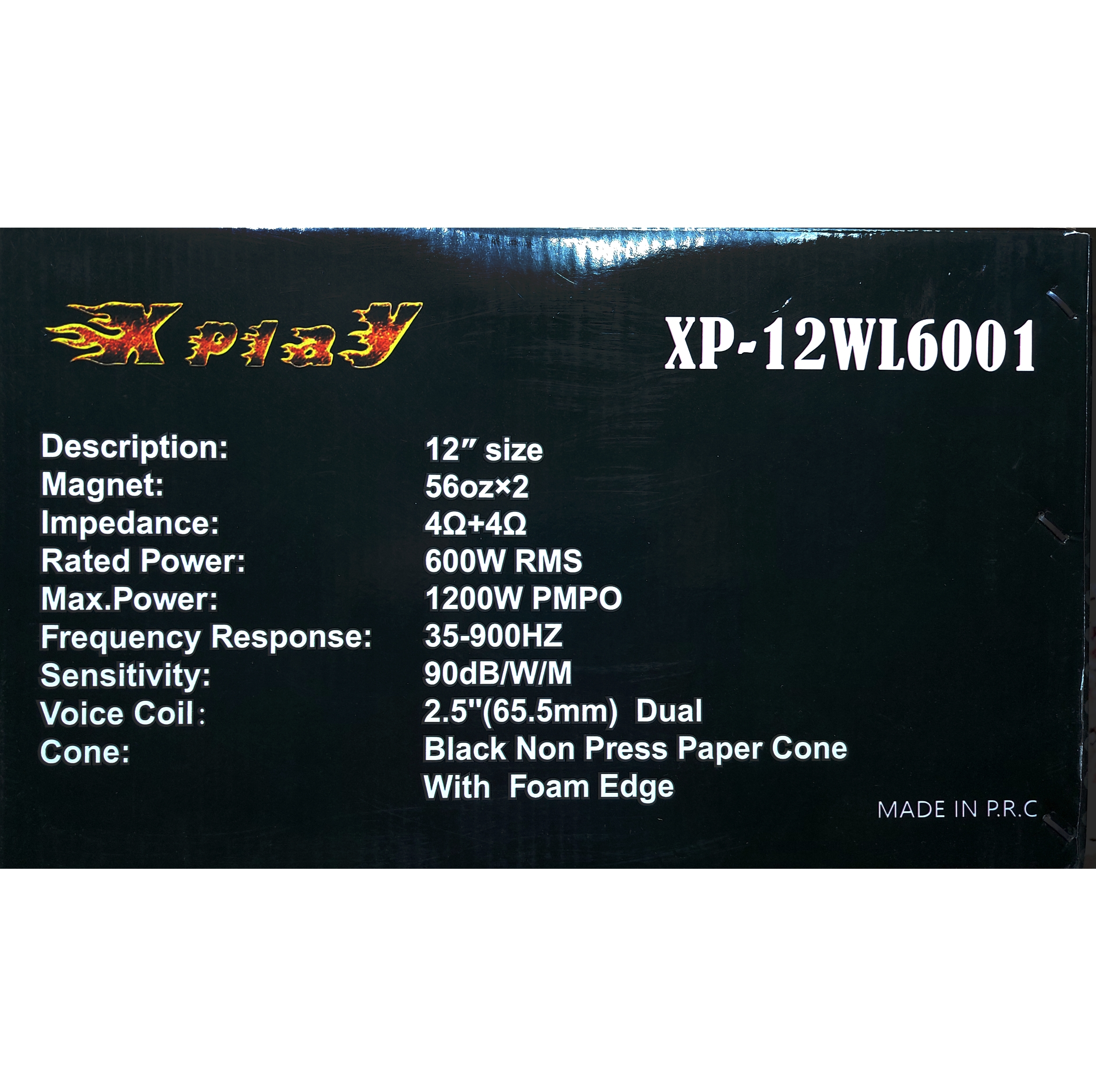 ساب ووفر خودرو ایکس پلی مدل XP-12WL6001