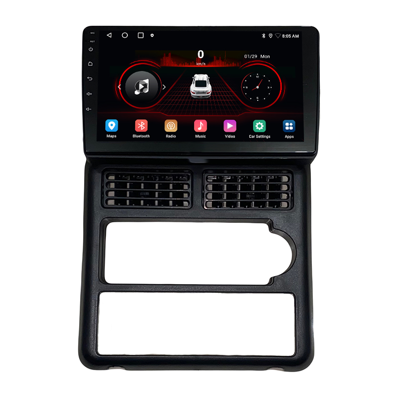 پخش کننده تصویری خودرو کاروین مدل V800 pro مناسب برای پراید صبا