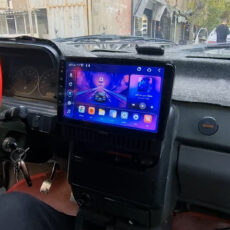 پخش کننده تصویری خودرو کاروین مدل V800 pro مناسب برای پراید صبا