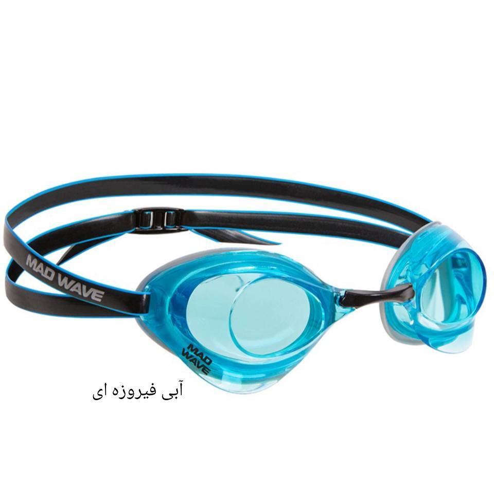 عینک شنا حرفه ای بزگسال مدویو مدل Turbo Racer
