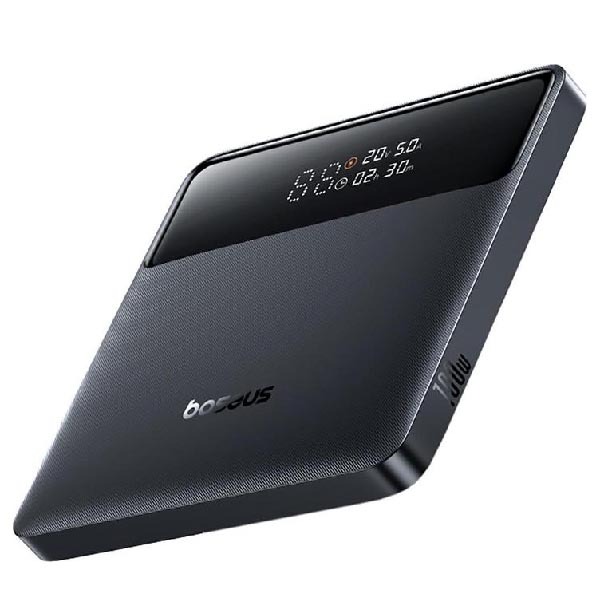 پاوربانک 100 وات باسئوس مدل Blade H1 P10021604123-00 ظرفیت 20000 میلی آمپر ساعت