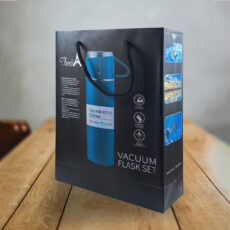 فلاسک مدل کادویی NEW VACUUM FLASK SET گنجایش 0.5 لیتر به همراه لیوان مجموعه 3 عددی