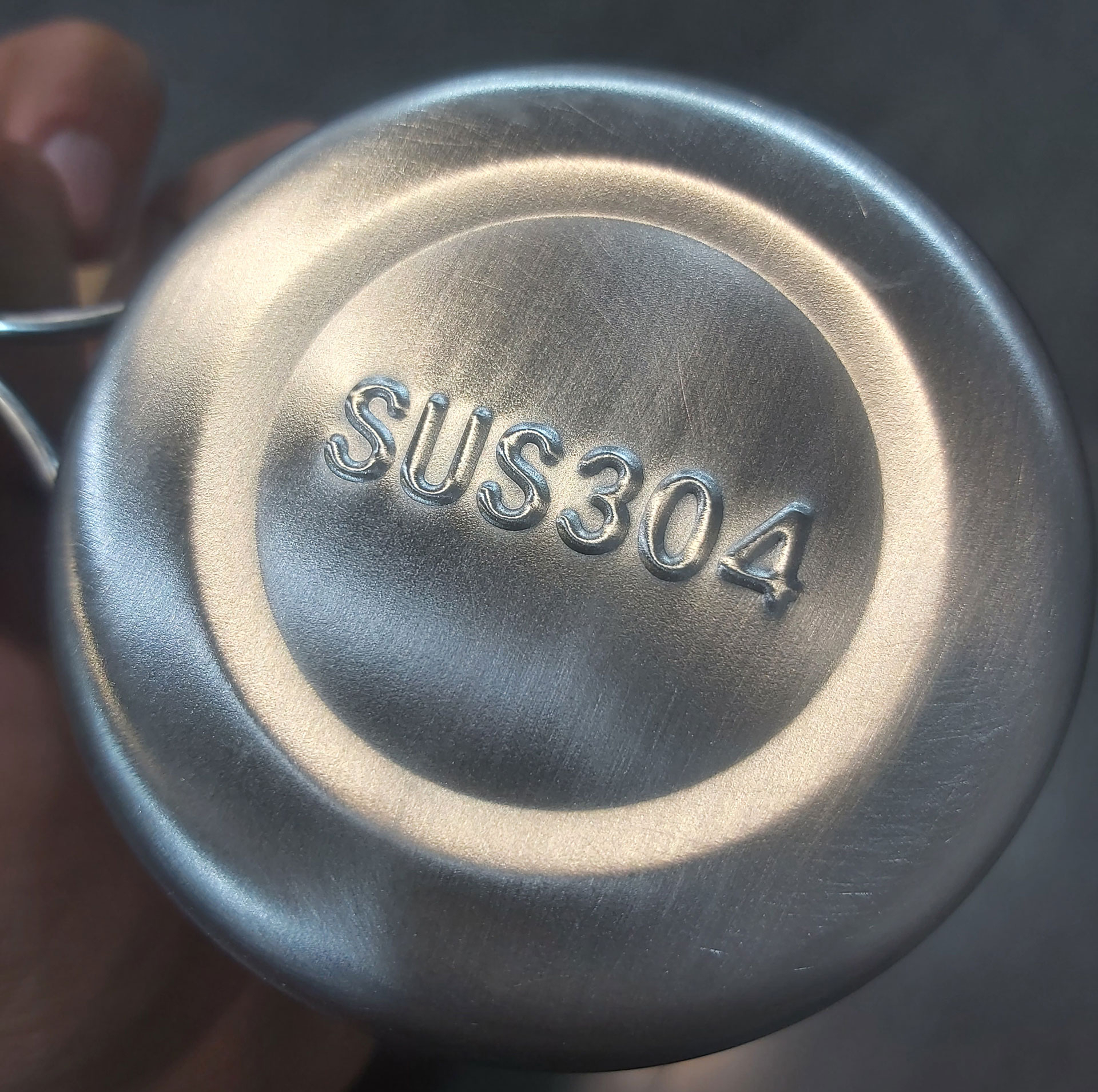 لیوان سفری مدل دسته تاشو کد STL35 گنجایش 0.35 لیتر