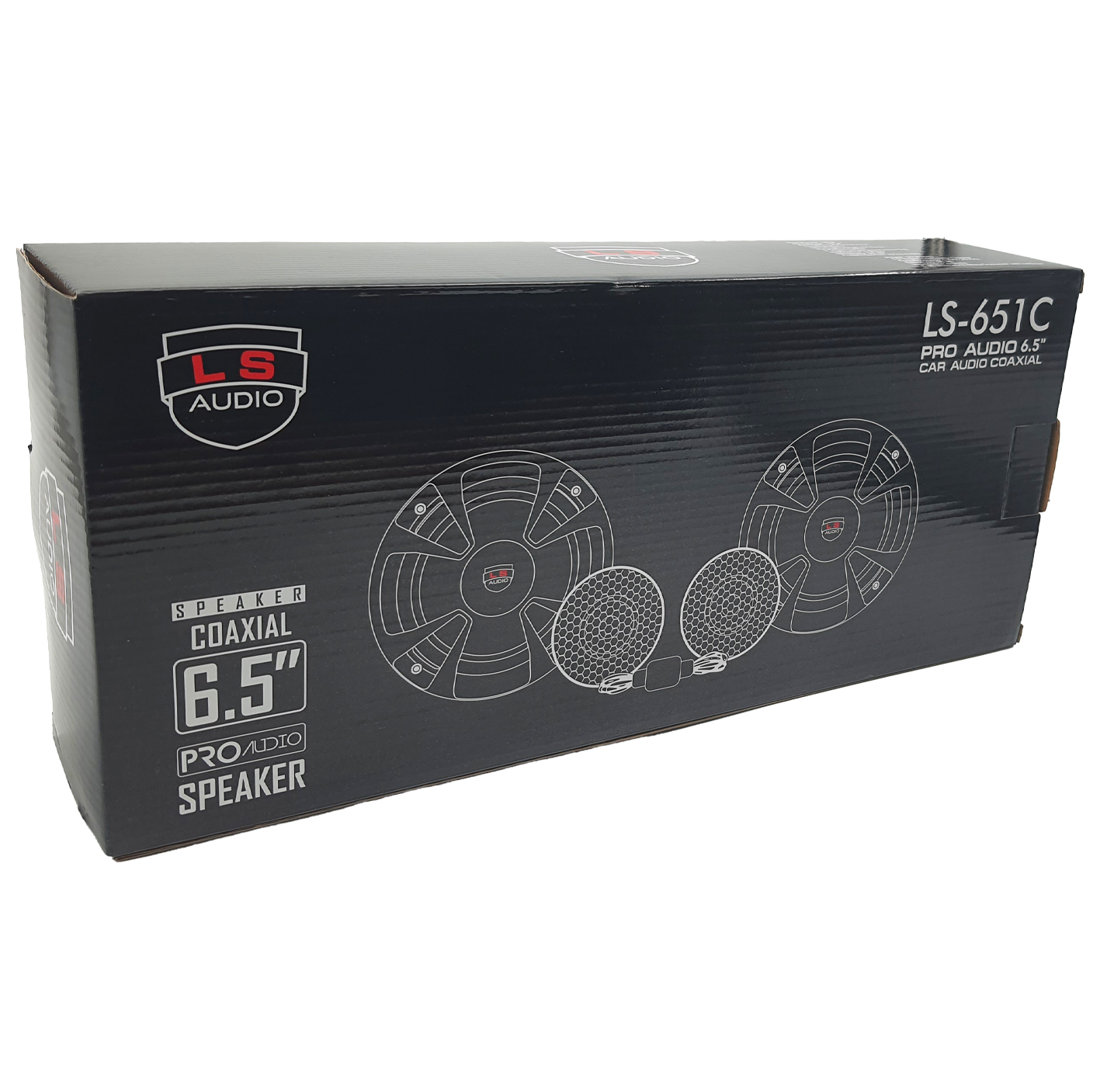 کامپوننت جلو خودرو ال اس آدیو مدل LS-651 C سایز 6.5 اینچ بسته 4 عددی