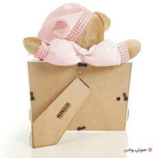 قاب عکس کودک نی نی سیس مدل خرس نانان کد GH-N-Pink/13x18