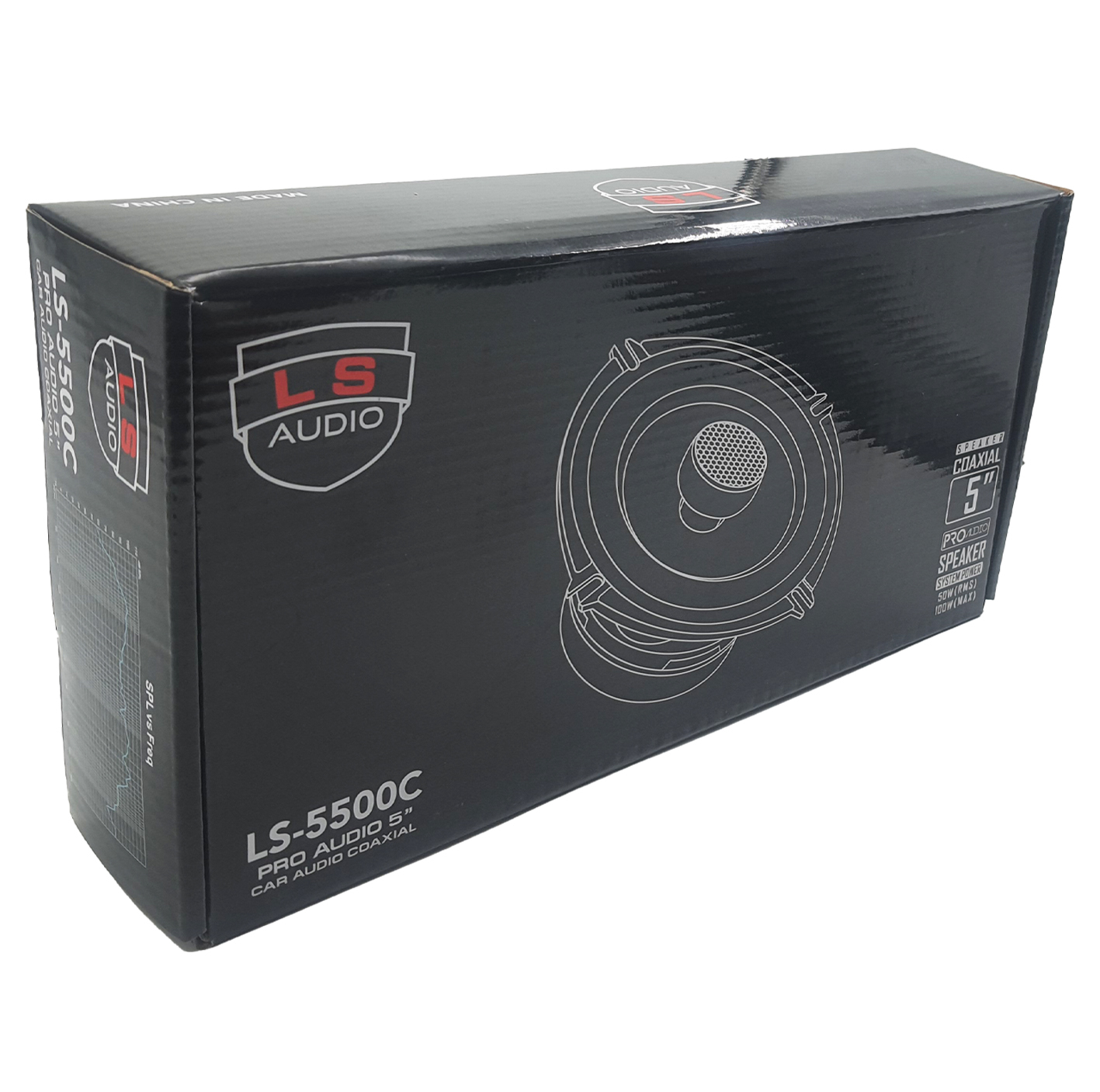 اسپیکر جلو و پشت خودرو ال اس آدیو مدل LS-5500 C سایز 5 اینچ بسته دوعددی