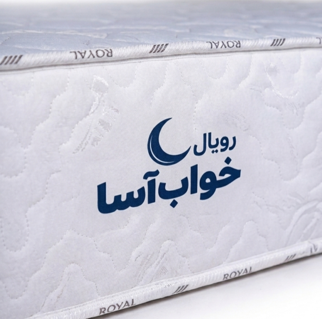 تشک طبی فنری نوجوان رویال خواب آسا مدل ROZHAN یک نفره سایز ۱۸۰×۸۰ سانتی متر