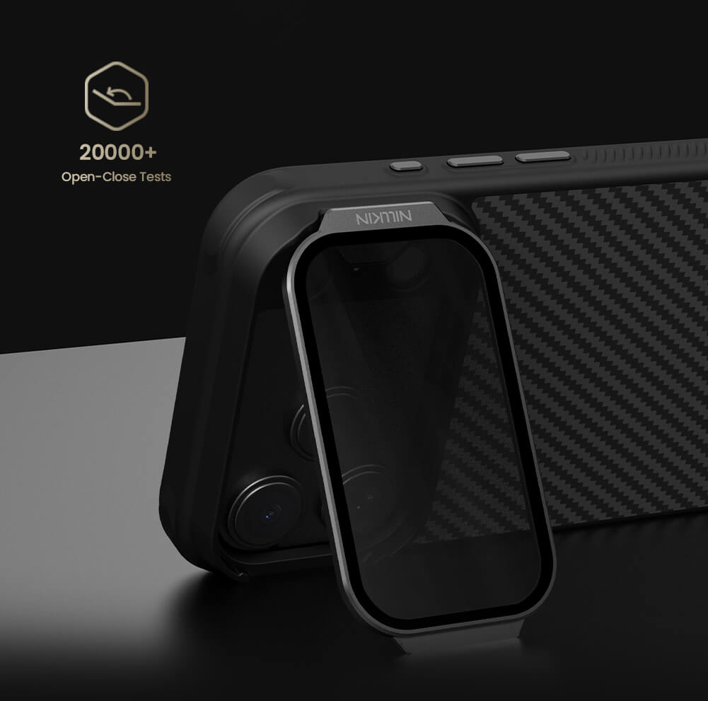 کاور نیلکین مدل CarboProp Magnetic MagSafe Transparent Lens مناسب برای گوشی موبایل اپل iPhone 17 Pro