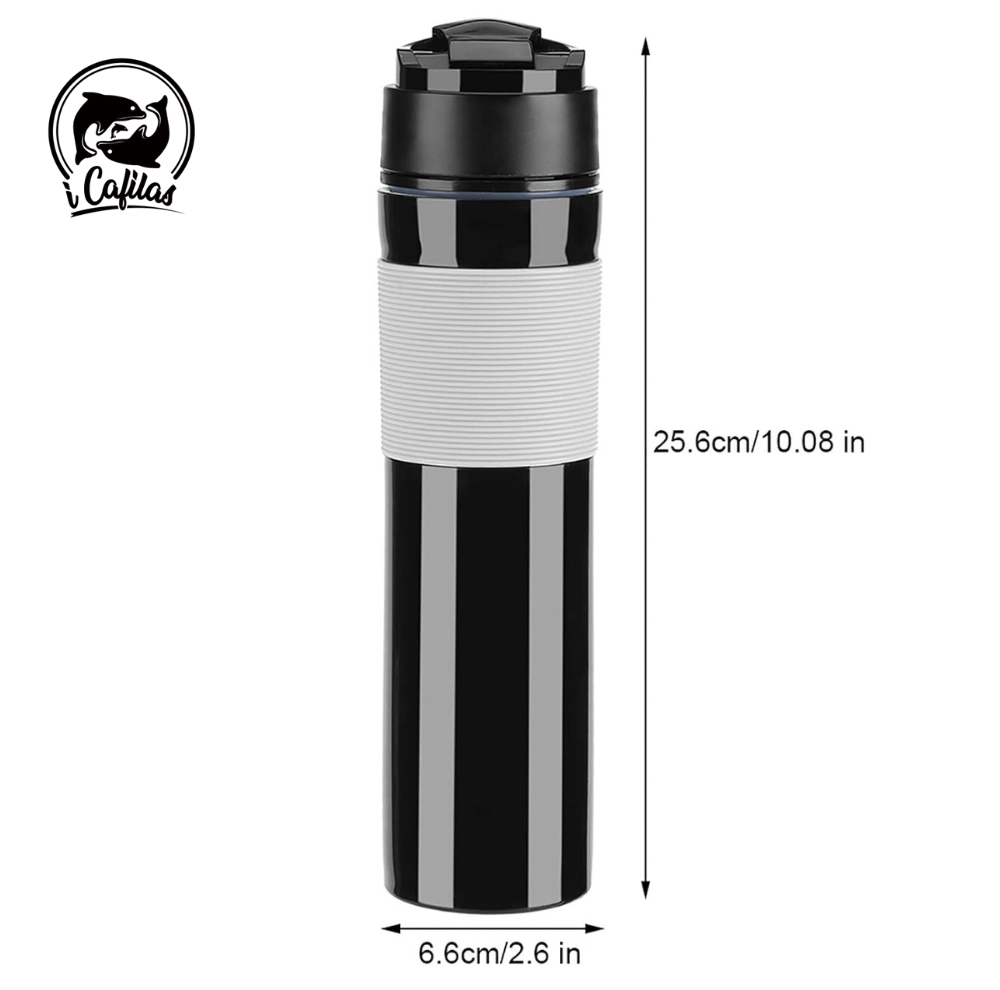 تراول ماگ مدل tea press گنجایش 0.35 لیتر