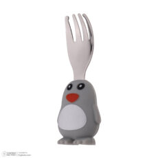 قاشق و چنگال کودک مدل Penguin بسته 2 عددی