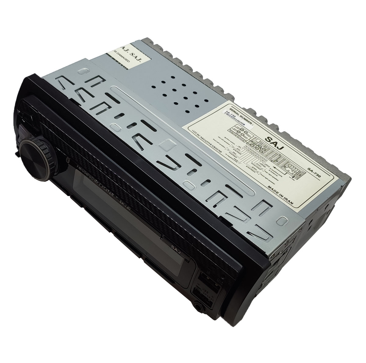 پخش کننده خودرو ساج الکتریک مدل SA-730