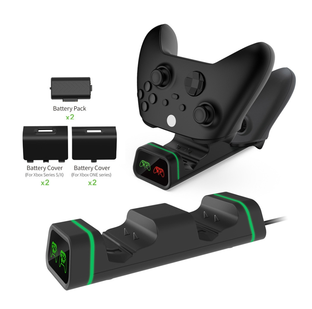 پایه شارژر دسته بازی ایکس باکس دابی مدل TYX-19006X مناسب برای Xbox Series X/S & One