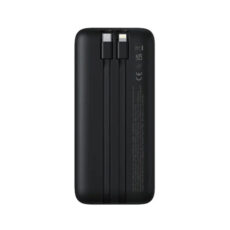 پاوربانک 22 وات بیسوس مدل LIPOW Dual ظرفیت 20000 میلی‌آمپرساعت به همراه کابل USB-C و لایتنینگ
