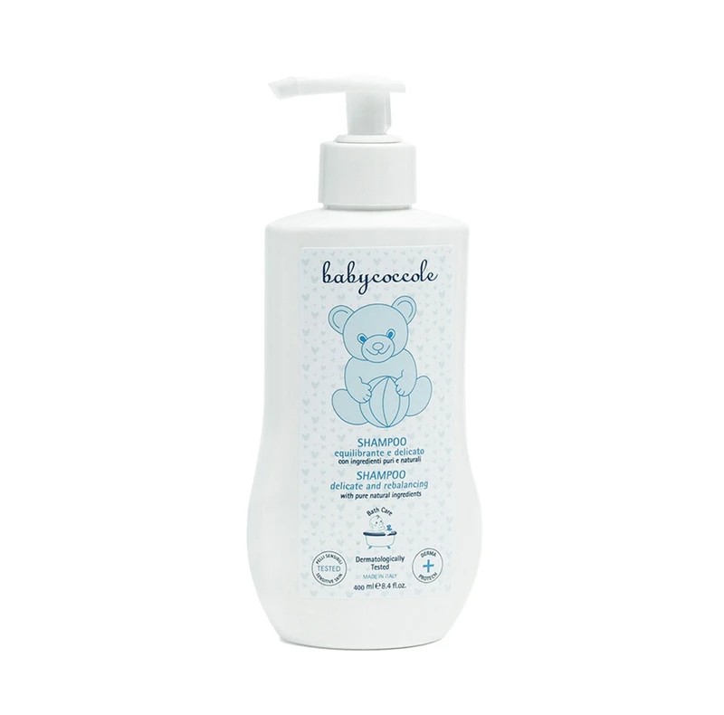 شامپو سر بیبی کوکول مدل bath care حجم 400 میلی لیتر