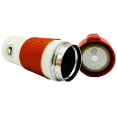 ماگ سفری مدل هوشمند درجه دار طرح COFFEE CUP گنجایش 0.4 لیتر