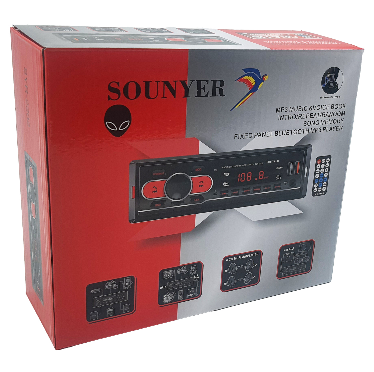 پخش کننده خودرو سونیر مدل SYR-2202