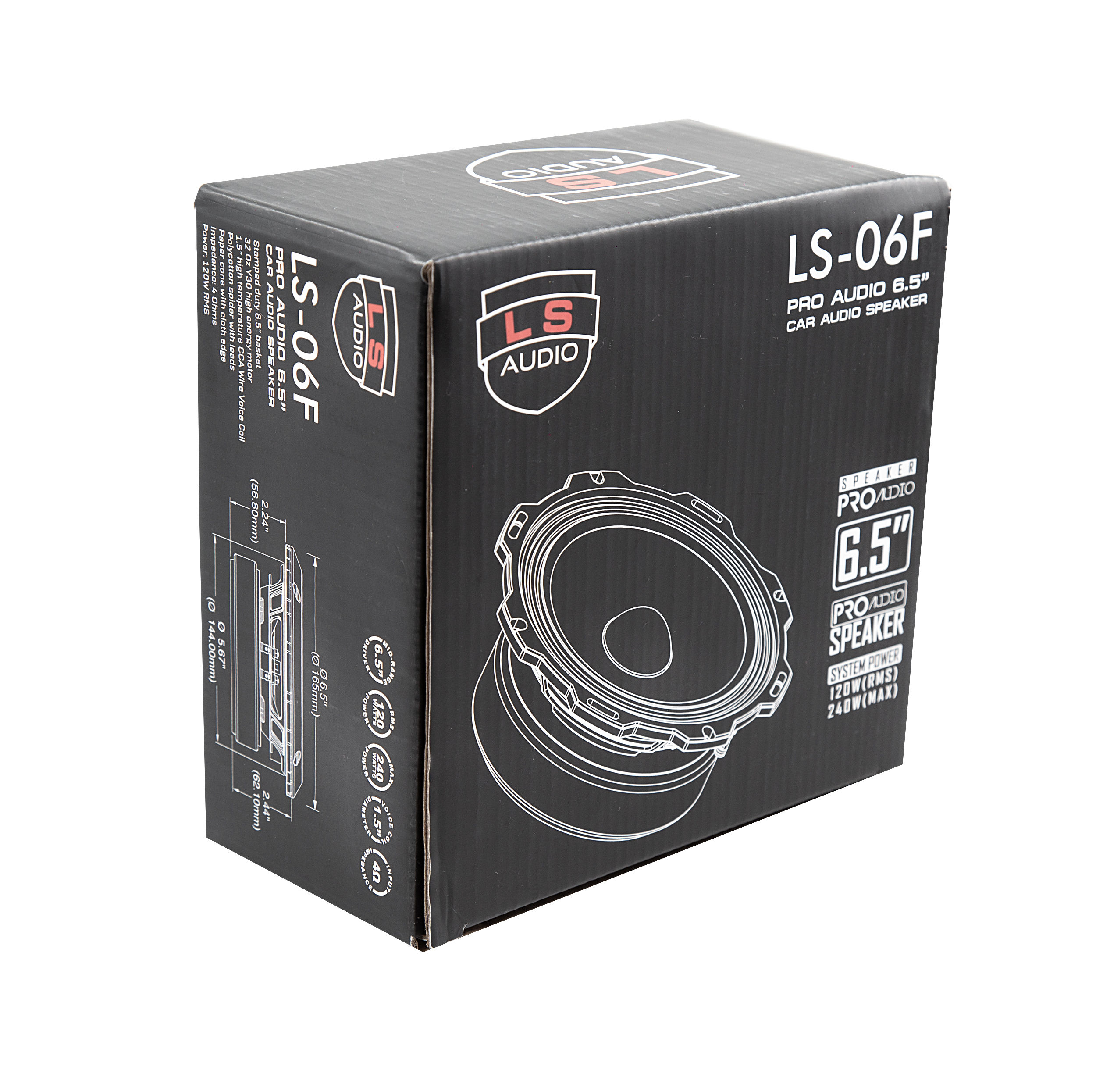 میدرنج خودرو ال اس ادیو مدل LS-06F بسته دو عددی