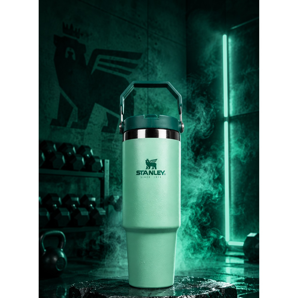تراول ماگ مدل  GO ICEFLOW FLIP STRAW گنجایش 0.89 لیتر