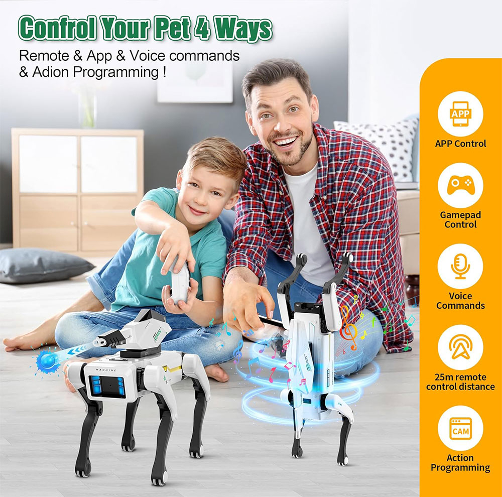 ربات کنترلی مدل Smart Dog