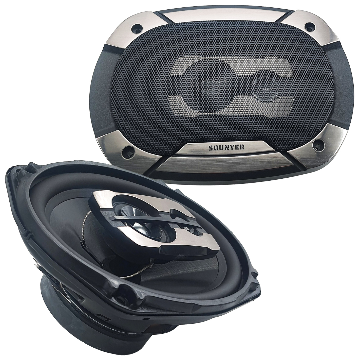 اسپیکر پشت خودرو سونیر مدل GS-6973 سایز 9×6 اینچ بسته دوعددی