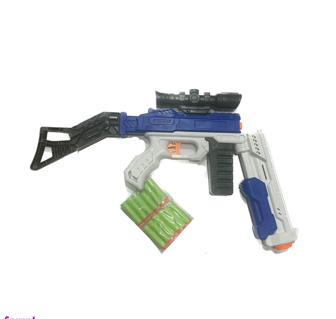 تفنگ تیر ابری درج توی مدل X-GUN