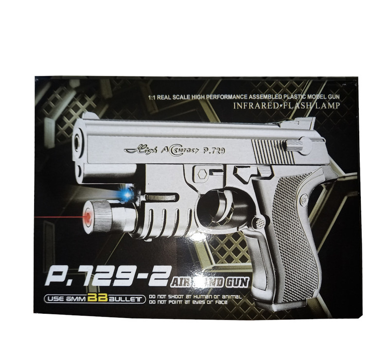 تفنگ بازی مدل کلت کد p-729-2