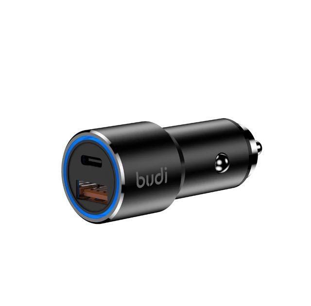 شارژر فندکی بودی مدل Bd-12 به همراه کابل تبدیل USB-C