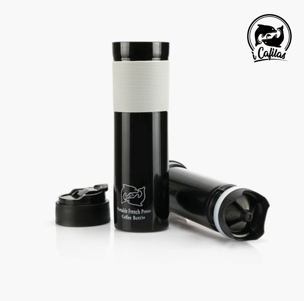 تراول ماگ مدل tea press گنجایش 0.35 لیتر